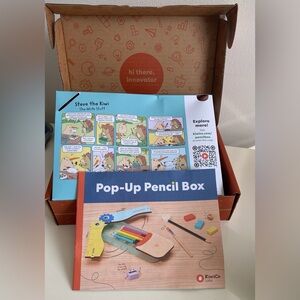 KiwiCo Pop-Up Pencil Box – Ages 6-9+ NEW